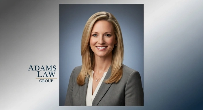 Quincy SEO Services: Professional woman in business suit.